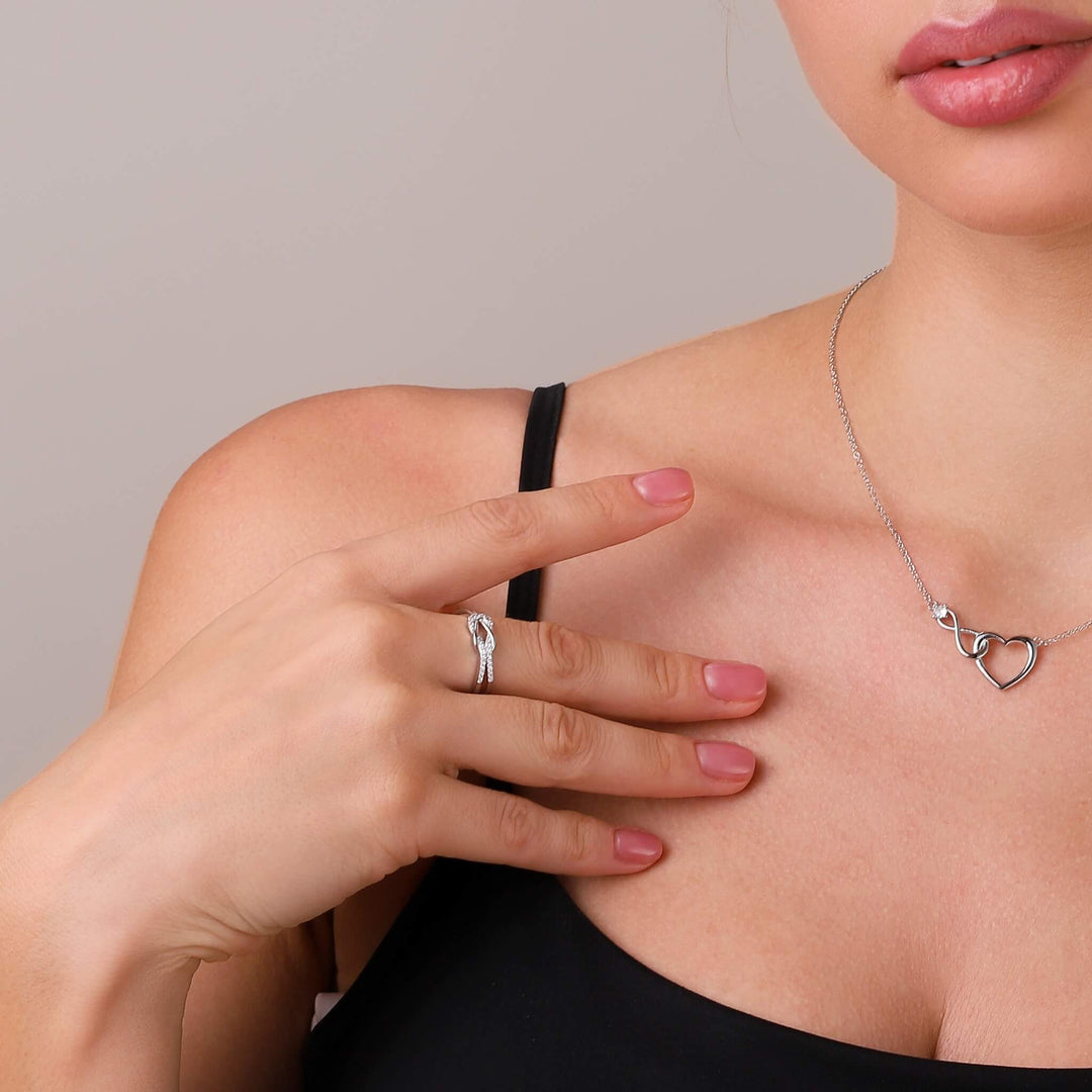 Personalised Knot Ring