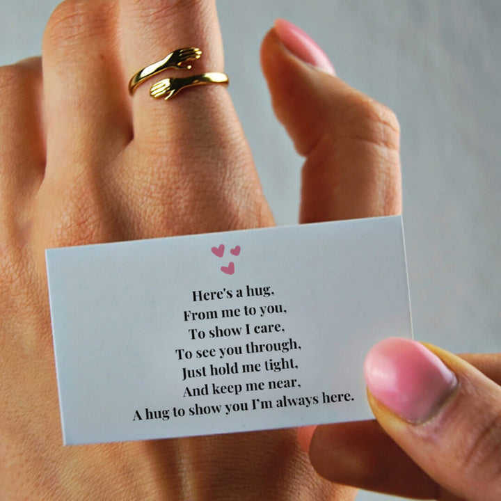 Personalised Hug Ring